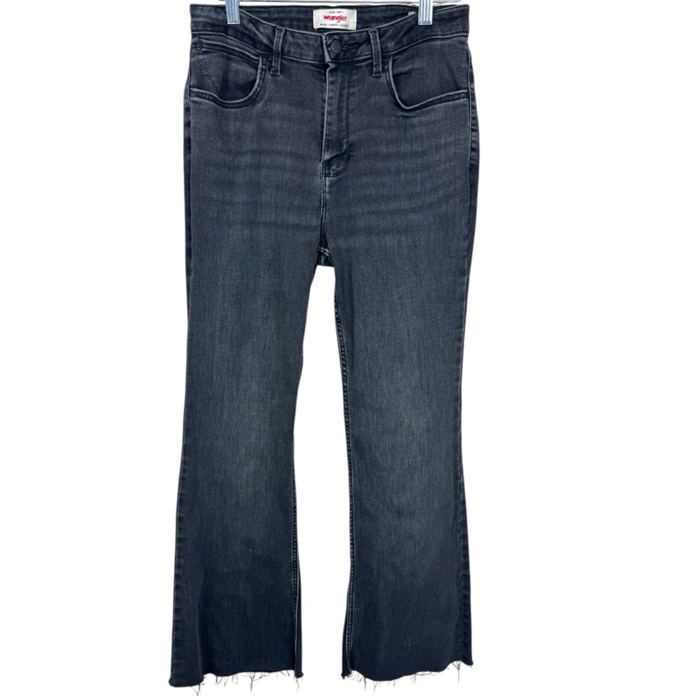 Wrangler Fierce Flare High Rise Black Jeans Sz 10?